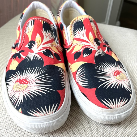 Vans for J. Crew Unisex classic slip-on shoes (size Women’s 9 or men’s 7.5) - Picture 2 of 16